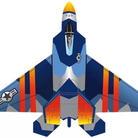 Skytails Supersized 3D kite Fighter Jet - Picture 2 of 3